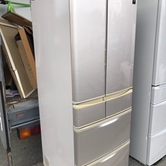 福岡市内配送無料　シャープ SHARP SJ-XF44X-S [プラズマクラスター搭載冷蔵庫 （440L・フレンチドア） 6ドア ジュエルシルバー]