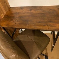 机と椅子セット