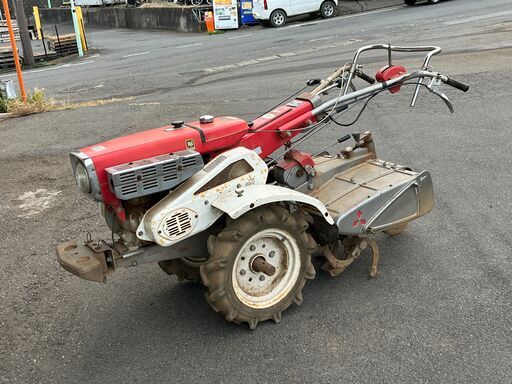 是非見て触ってください 使える耕運機を安くお求めの方に 使われてた動作品 三菱 6.5馬力 耕運機 CT511