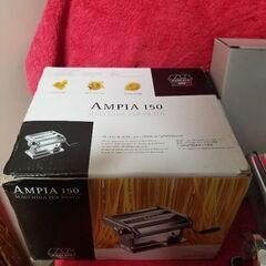 パスタマシン　手動　製麺機　ampia  150  未使用　長期保管品の画像