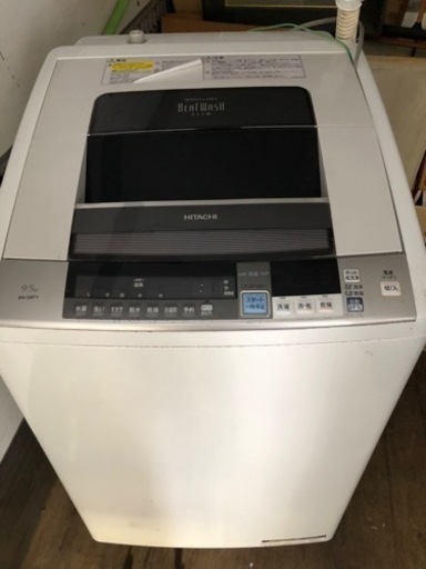 福岡市内配送無料　日立 HITACHI BW-D9TV N [ビートウォッシュ たて型洗濯乾燥機（9.0kg） 自動お掃除搭載 シャンパン]