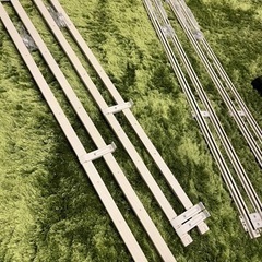 【決まりました！】ダブルカーテンレール　4本あります