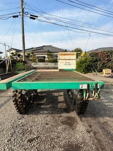アテックス 高床式 運搬車 XGH500LF 高床作業車 4馬力 楽畝 ラクーネ 積載量 500Kg クローラー