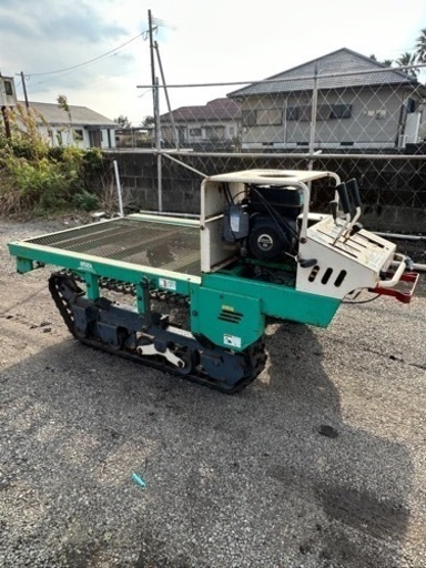 アテックス 高床式 運搬車 XGH500LF 高床作業車 4馬力 楽畝 ラクーネ 積載量 500Kg クローラー