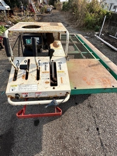 アテックス 高床式 運搬車 XGH500LF 高床作業車 4馬力 楽畝 ラクーネ 積載量 500Kg クローラー