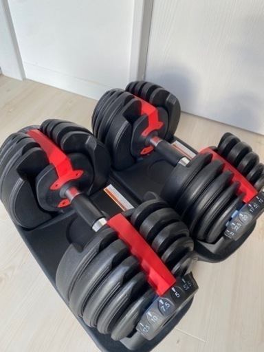 【お取引ありがとうございました】可変式ダンベル　24kg  トレーニングベンチもつけます