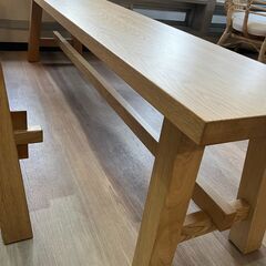 【3,000円お得！】IKEA MÖCKELBY モッケルビー ダイニングテーブル・ベンチセット ベンチ２台の画像