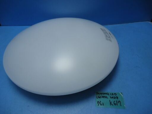 K617　パナソニック　天井直付け型　LED（電球色）シーリングライト　～6畳