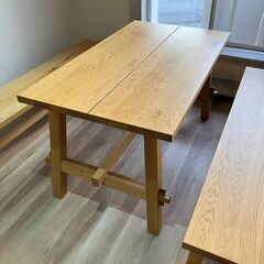 【5,000円値引きしました！】IKEA MOCKELBY モッケルビー ダイニングテーブル おしゃれ 80 × 140 × 75(cm)の画像