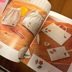 ナチュラルテイスト園児の袋物の画像