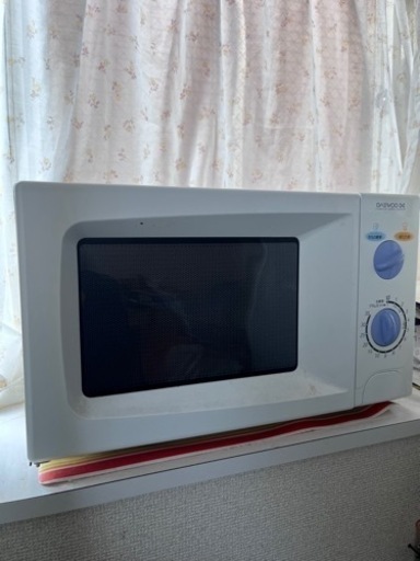単機能電子レンジ　白(12月28日までに引き取りなかった場合は処分します)