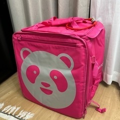 デリバリーバッグ　フードパンダ　ubereats  新品ジャケット付き