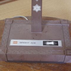 東芝　BRIGHT ACE　昭和家電　レトロ家具　電気スタンド　スタンドライト　卓上照明　テーブルライト　動作確認済みの画像