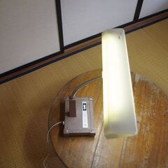 東芝　BRIGHT ACE　昭和家電　レトロ家具　電気スタンド　スタンドライト　卓上照明　テーブルライト　動作確認済みの画像