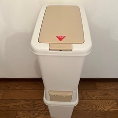 【美品】二段式ゴミ箱　(4ヶ月間使用済)の画像