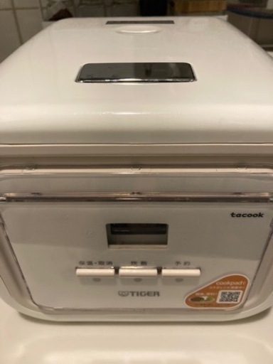 【取引完了】TIGER炊飯器tacook