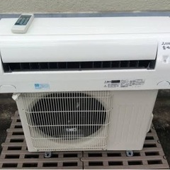 MITSUBISHI/三菱 ルームエアコン 霧ヶ峰 MSZ-GE2217-W 2017年製 主に6～9畳 単相100V 15A