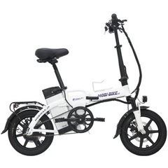 MOBI BIKE 折りたたみ式 ホワイト MOBI-BIKE 折りたたみ自転車 ホワイト - メルカリ