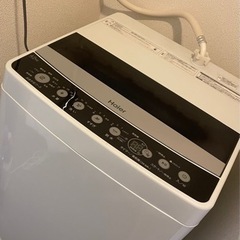 洗濯機　Haier 4.5kg 美品　※決まりました