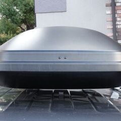 カーメイト社　inno ルーフボックス　BR764　黒　中古　ルーフBOX　軽自動車　ジェットバッグ　屋根トランクの画像