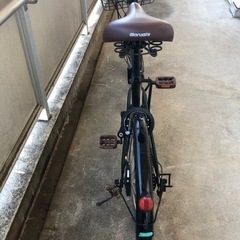 折り畳み自転車　MARUISHI ロキシー　ダークグリーン　ギア付き　20インチの画像
