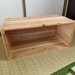 りんご箱（お譲りする方決まりました）