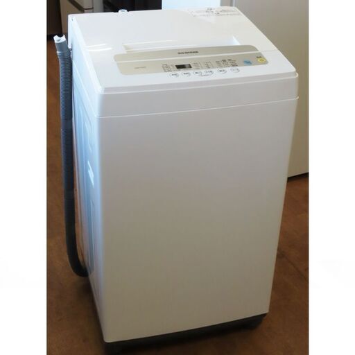 ♪IRIS OHYAMA/アイリスオーヤマ 洗濯機 IAW-T502E 5kg 2021年製 洗濯槽外し清掃済 札幌♪