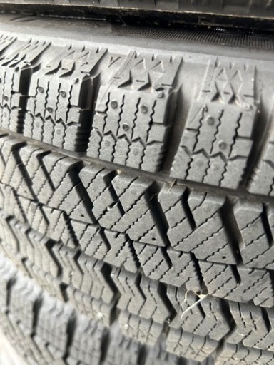 スタッドレスタイヤ　ブリヂストン　VRX2 155/65 R14 軽　タイヤホイールセット　2022年製