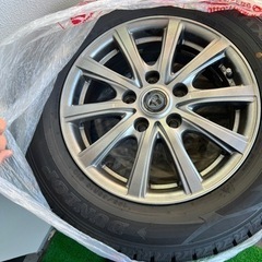 DUNLOP 22年12月末購入 スタットレスタイヤ　アルミホイ...