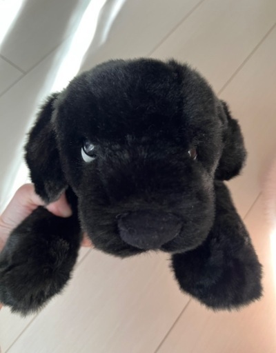 吉徳ラブラドールレトリバーのぬいぐるみ(黒) 犬のぬいぐるみ