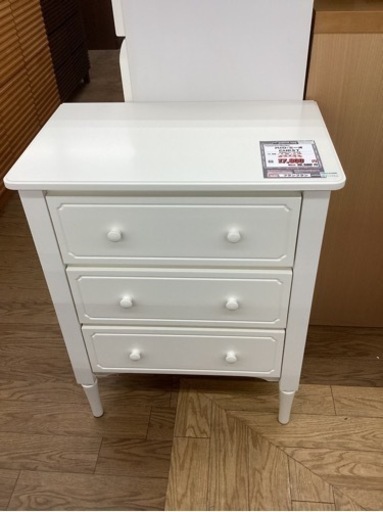 KL-56【新入荷　リサイクル品】フランフラン　MIOミーオ　チェスト白