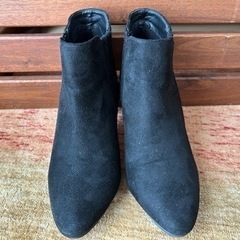 値下げ！ショートブーツ(黒) Lサイズの画像