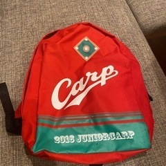 カープ　リュック&帽子の画像
