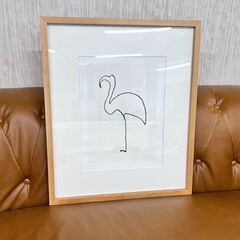 アートポスター　パブロ ピカソ　フレーム付き　(ナチュラル)　j...