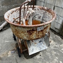 コンクリートミキサー！