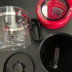 タイガーコーヒーメーカー ACZ-A04G レッド 中古品の画像