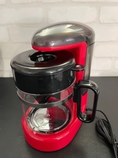 タイガーコーヒーメーカー ACZ-A04G レッド 中古品