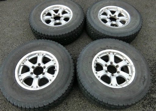 ランクル   プラド　サーフ　ホイール付きスタッドレス　265/70R16