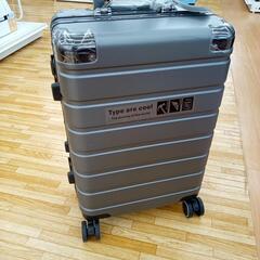 ★ジモティ割あり★ スーツケース　グレー　クリーニング済　YJ1175