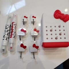 決まりました　キティちゃん　フックなどの画像