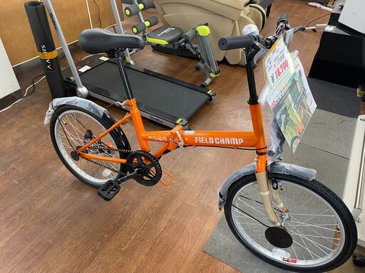 リサイクルショップどりーむ天保山店　No.988　折り畳み自転車！新品未使用品！定価2.1万円！プレゼントにも♪