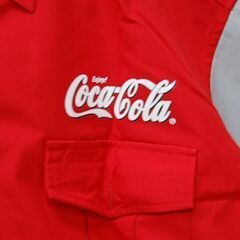 CocaCola ワークシャツ 半袖 LLサイズ レッド×グレー シドニー オリンピック 2000 コカコーラ  札幌市 清田区 平岡の画像