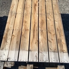 木パレット　※引き取り限定の画像