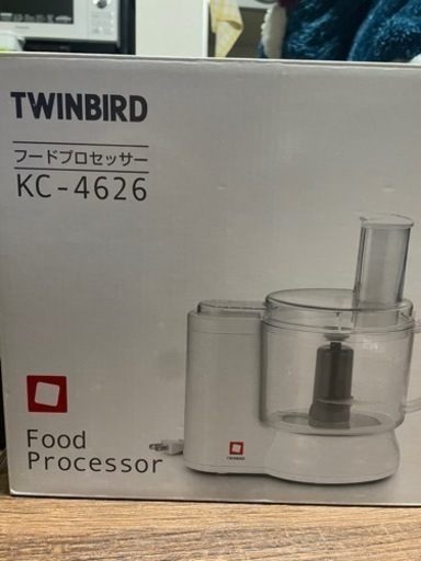 フードプロセッサー　ツインバード