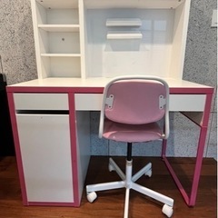 IKEA   イケア　子ども デスク　学習机　椅子