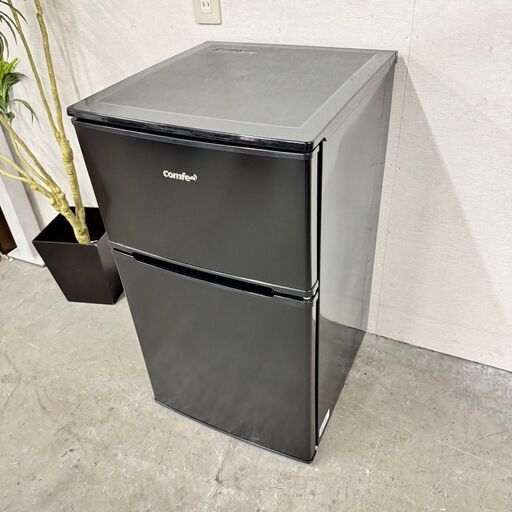  15341  Comfee 一人暮らし2D冷蔵庫 2023年製 90Ｌ ◆大阪市内・東大阪市他 5,000円以上ご購入で無料配達いた
