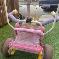 ミッフィちゃん三輪車の画像