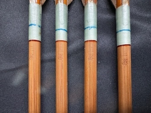 弓道 三郎竹矢 四本 93cm 近的矢