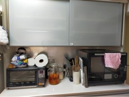 パモウナ 食器棚 キッチンボード JQL-1400R 食器棚 パモウナ JQL-1400R パールホワイト