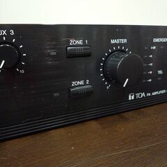 PAアンプ TOA ティーオーエー model A-1803 PA AMPLIFIER 中古 現状品 札幌市東区 新道東店の画像